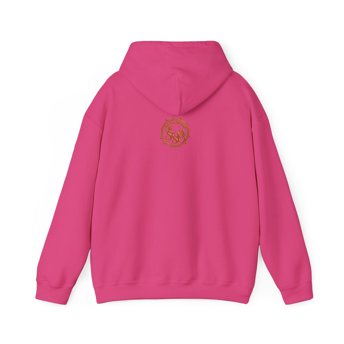 SOSO “Love, Unity & Kindness” Poodle Self-Expression Unisex Pullover Hoodie