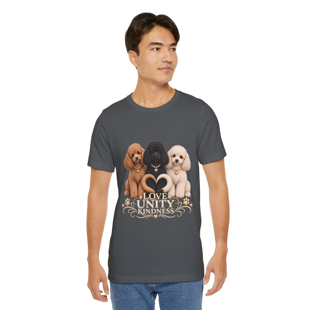 SOSO “Love, Unity & Kindness” Poodle Self-Expression Tee