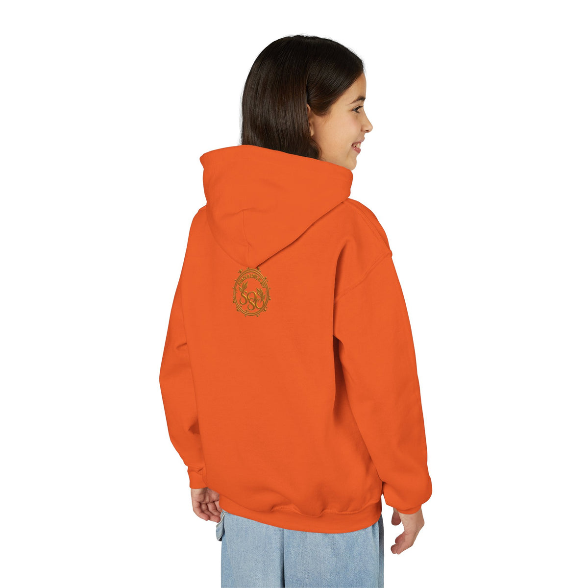 SOSO “Love, Unity & Kindness” Poodle Youth Self-Expression Pullover Hoodie