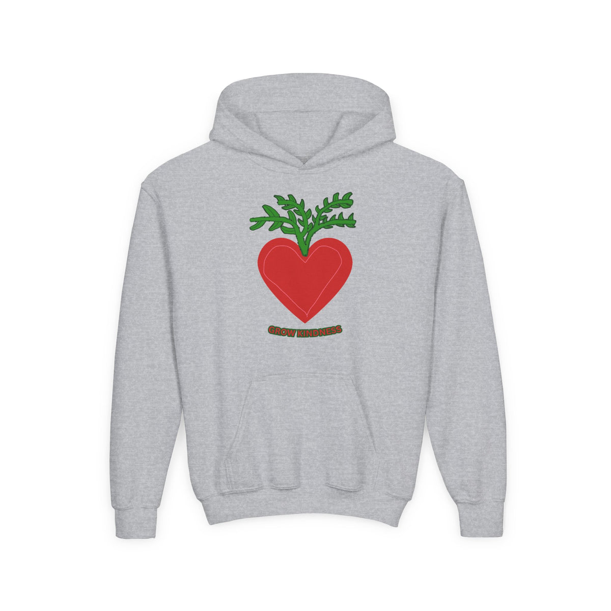 SOSO “Grow Kindness” Youth Self-Expression Pullover Hoodie