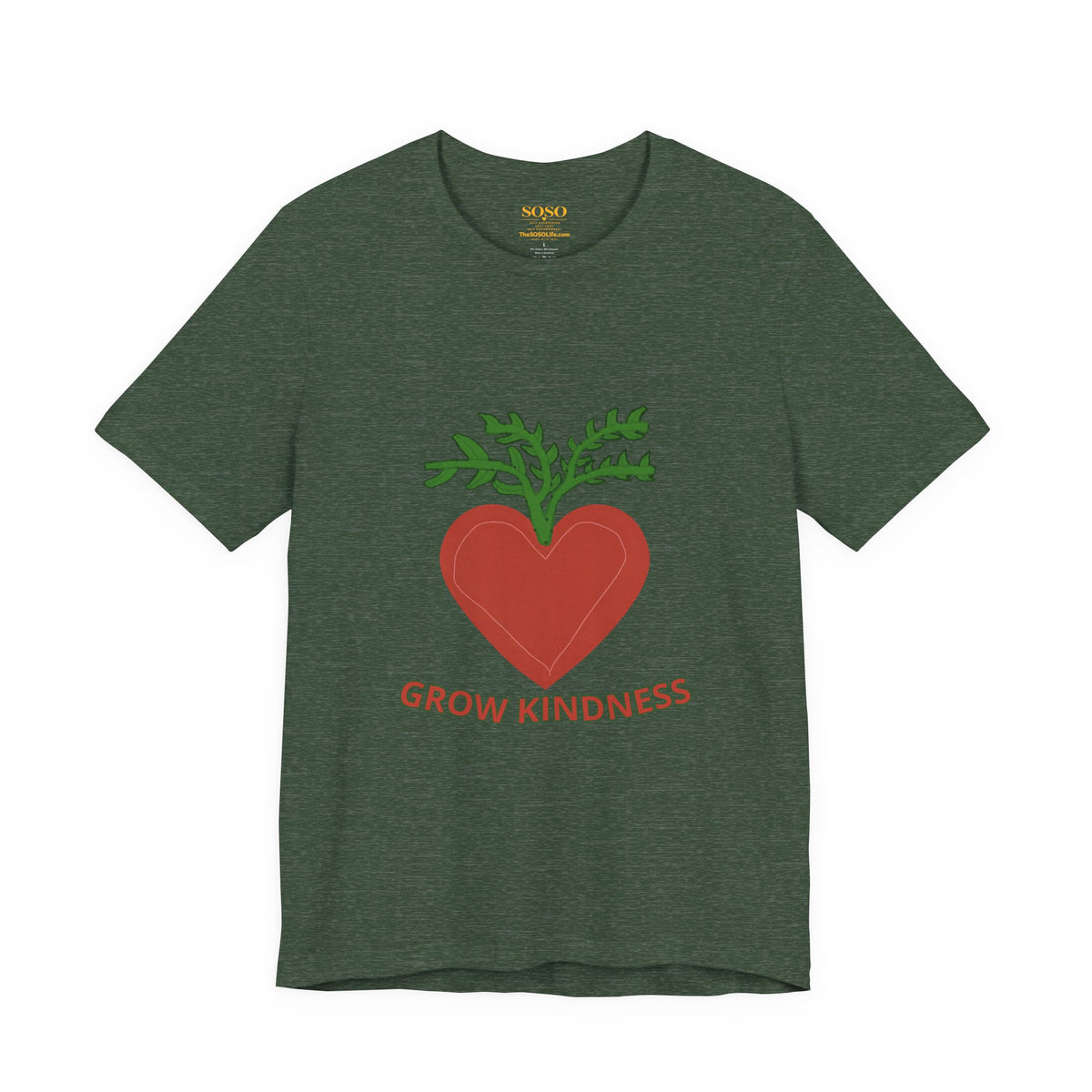 SOSO “Grow Kindness” Self-Expression Tee