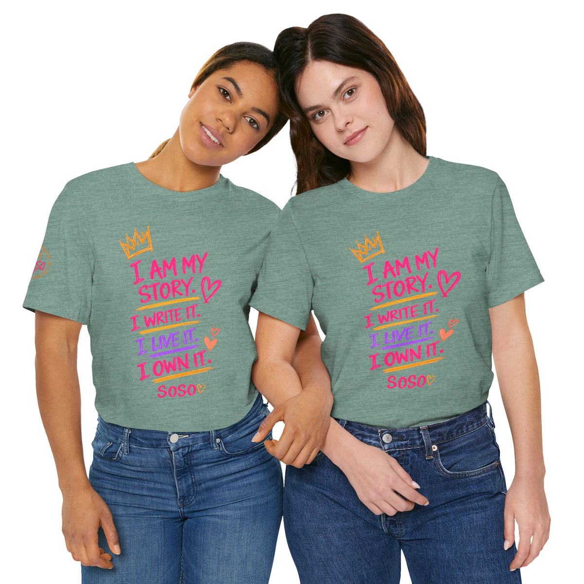 SOSO “My Story” Self-Expression Tee