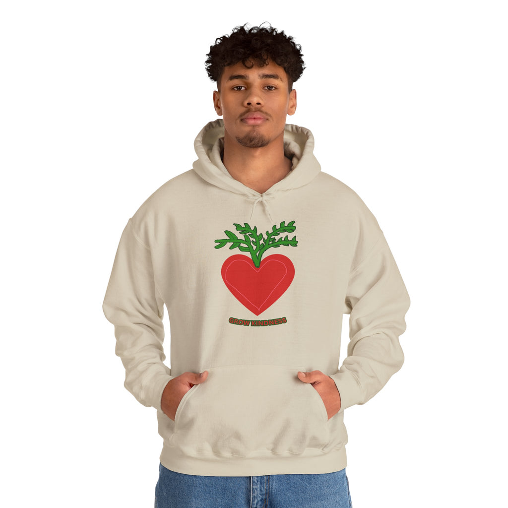 SOSO “Grow Kindness” Self-Expression Unisex Pullover Hoodie