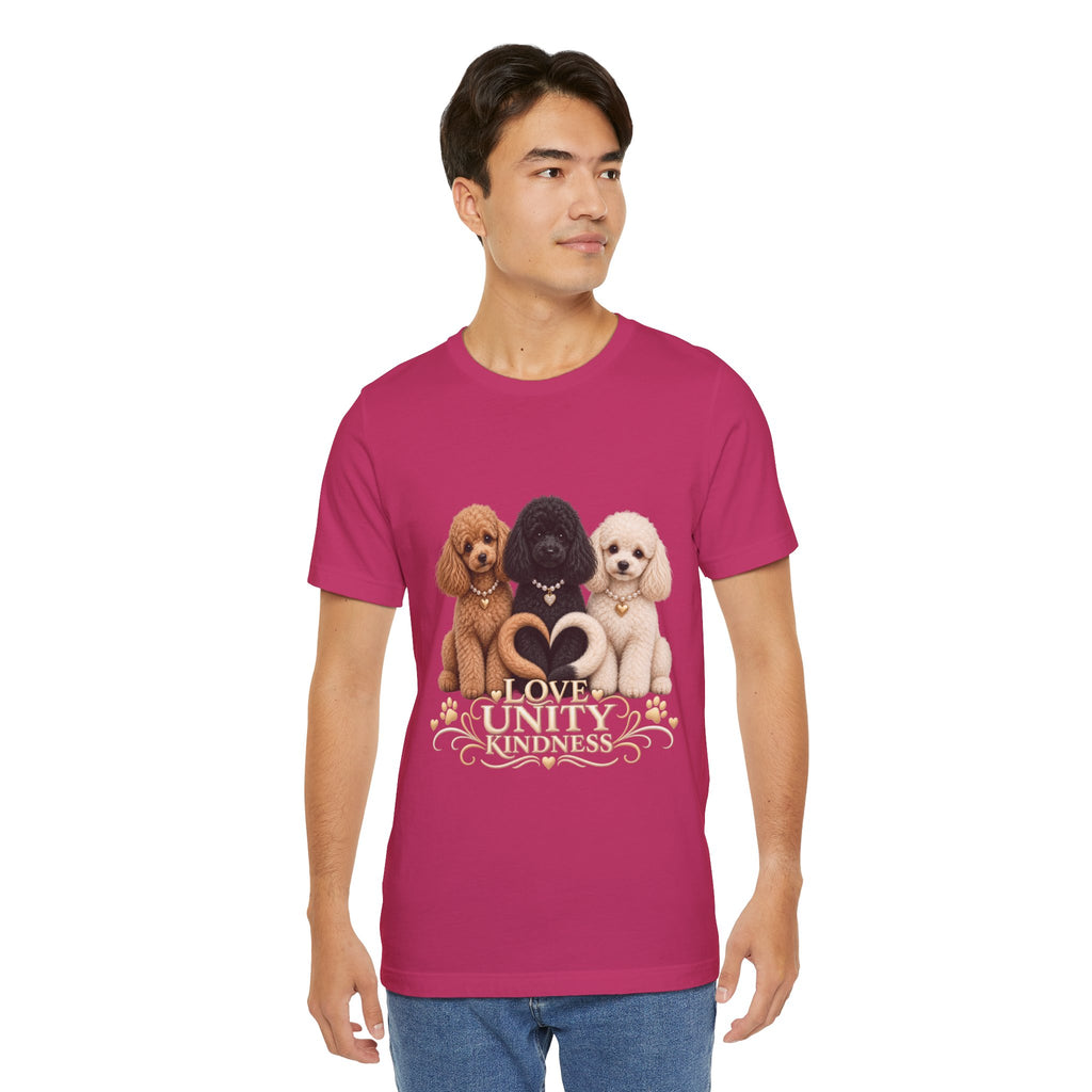 SOSO “Love, Unity & Kindness” Poodle Self-Expression Tee