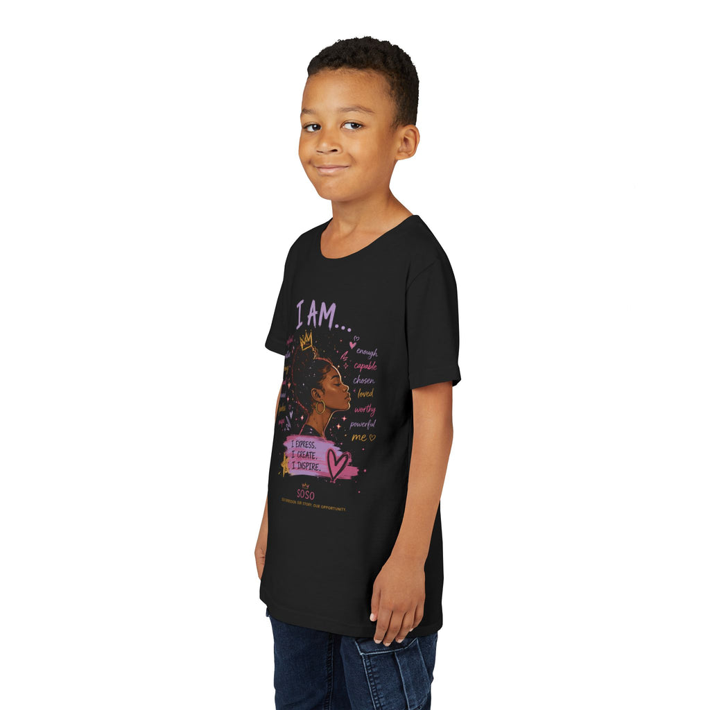 SOSO “I AM” Youth Self-Expression Tee