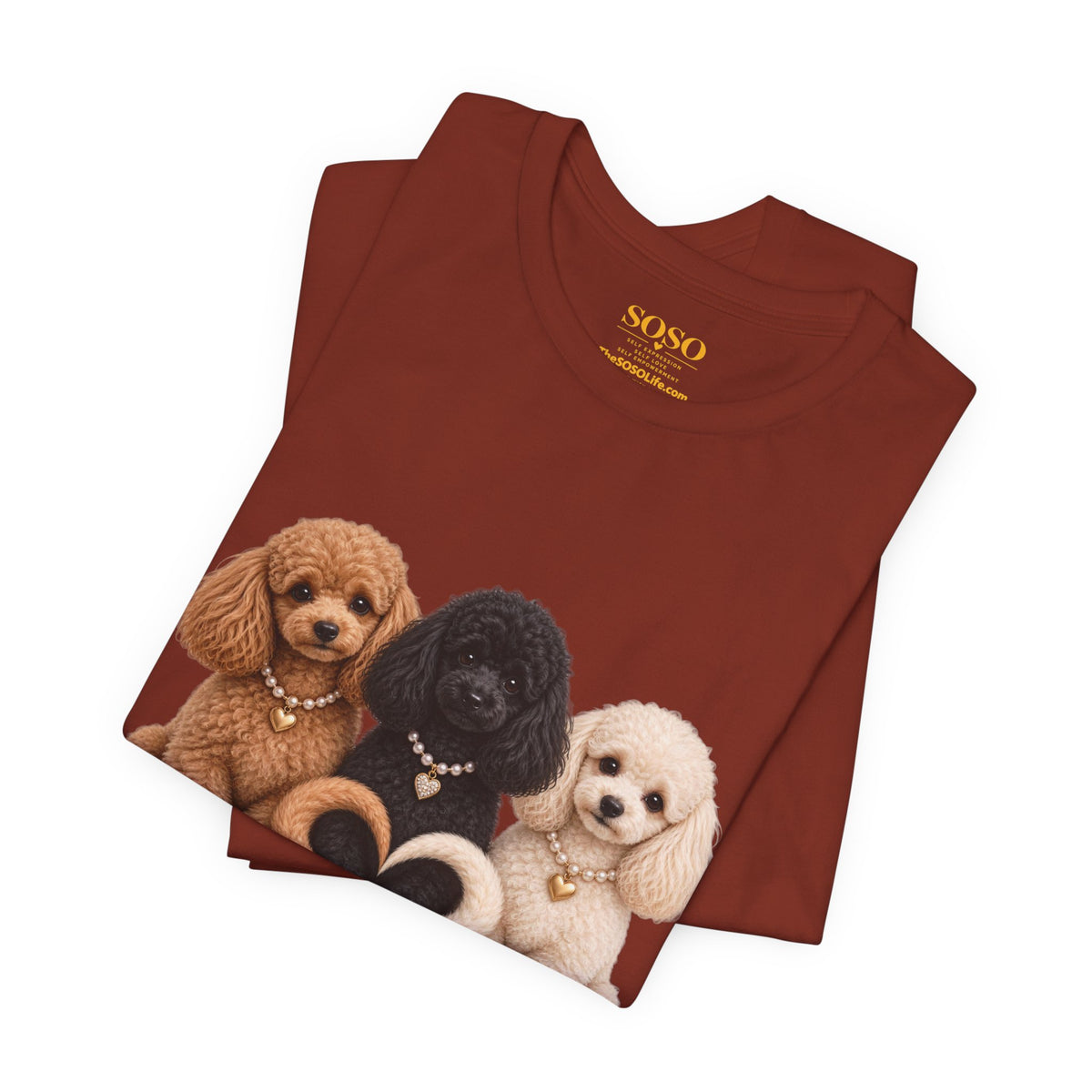 SOSO “Love, Unity & Kindness” Poodle Self-Expression Tee