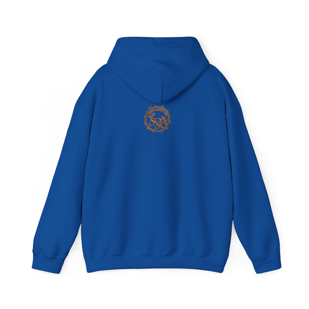 SOSO “Love, Unity & Kindness” Poodle Self-Expression Unisex Pullover Hoodie