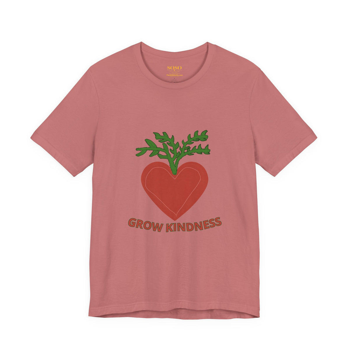 SOSO “Grow Kindness” Self-Expression Tee