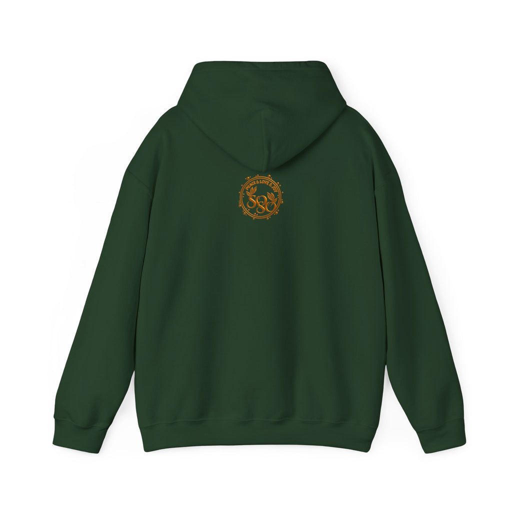 SOSO “Love, Unity & Kindness” Poodle Self-Expression Unisex Pullover Hoodie