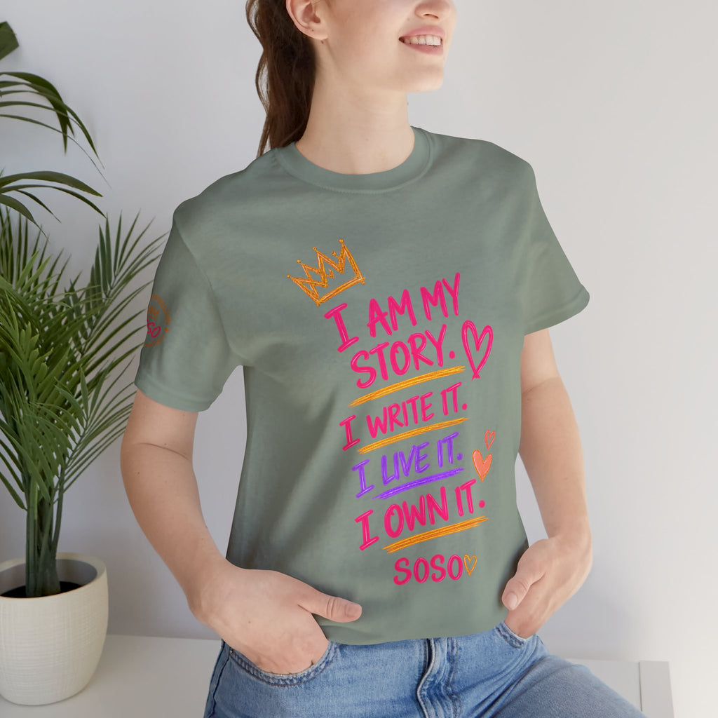SOSO “My Story” Self-Expression Tee