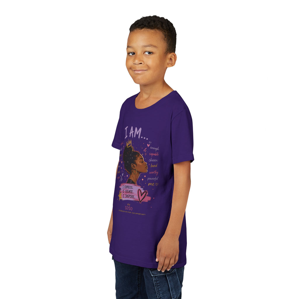 SOSO “I AM” Youth Self-Expression Tee