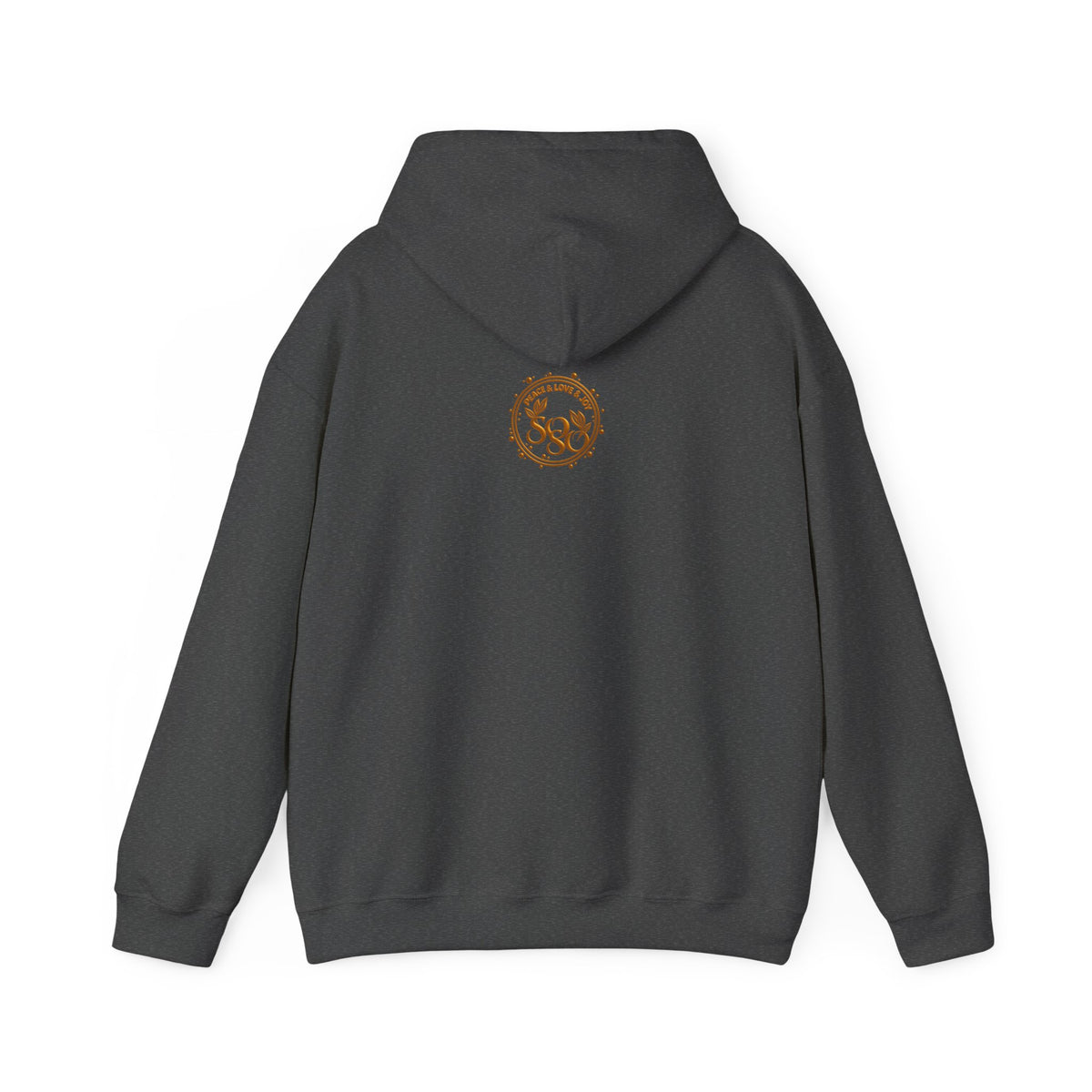 SOSO “Love, Unity & Kindness” Poodle Self-Expression Unisex Pullover Hoodie