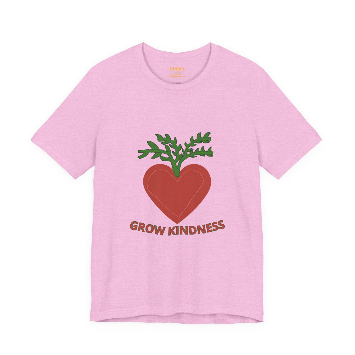 SOSO “Grow Kindness” Self-Expression Tee