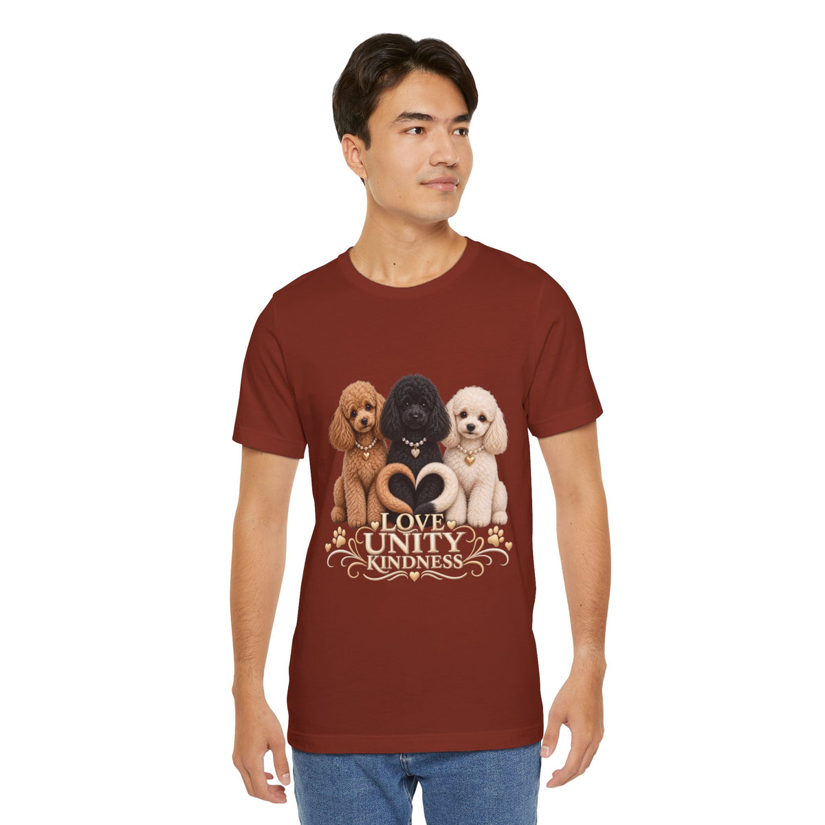 SOSO “Love, Unity & Kindness” Poodle Self-Expression Tee